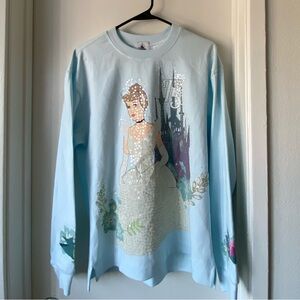 2025 Disney Cinderella Once Upon A Time 75th Anniversary Long Sleeve Shirt